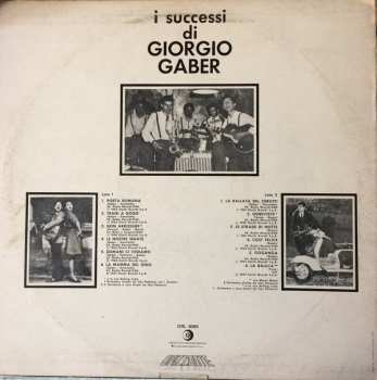 LP Giorgio Gaber: I Successi Di Giorgio Gaber