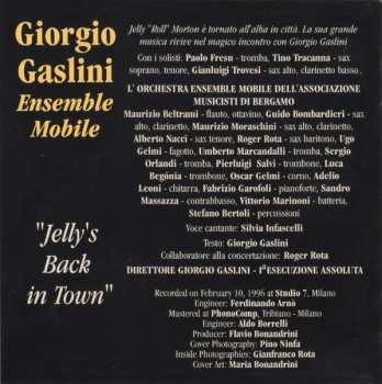 CD Giorgio Gaslini: Jelly's Back In Town