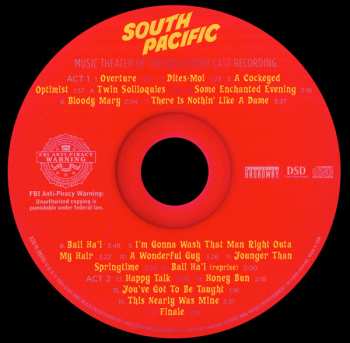 CD Giorgio Tozzi: South Pacific - Music Theater Of Lincoln Center Cast Recording