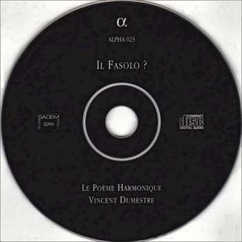 CD Vincent Dumestre: Il Fasolo ?