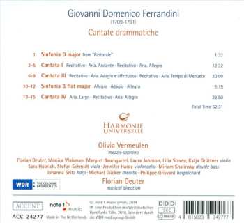 CD Harmonie Universelle: Cantate drammatiche