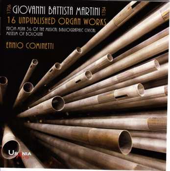 Album Giovanni Battista Martini: 16 Unpublished Organ Works