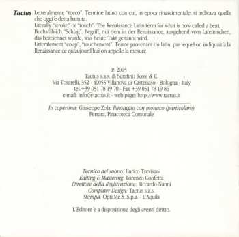 CD Susanna Piolanti: Sonata D'Intavolatura Per L'Organo E Il Cembalo (Sonate IX - XII)