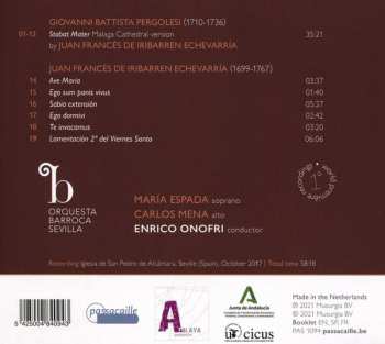 CD Giovanni Battista Pergolesi: Contrafacta - Stabat Mater & Motets