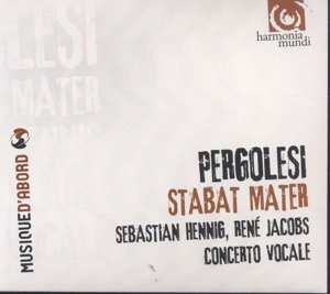Album Giovanni Battista Pergolesi: Stabat Mater