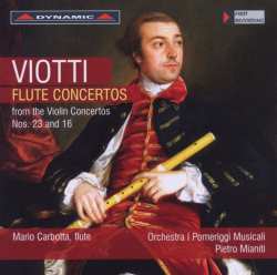 CD Giovanni Battista Viotti: Flötenkonzerte Nach Den Violinkonzerten Nr.23 & 16