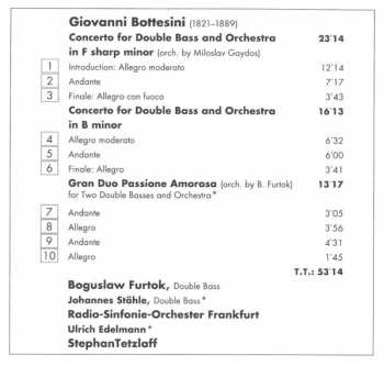 CD Radio-Sinfonie-Orchester Frankfurt: Double Bass Concertos