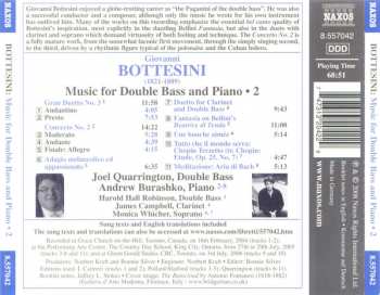 CD Giovanni Bottesini: Music For Double Bass & Piano, Vol. 2