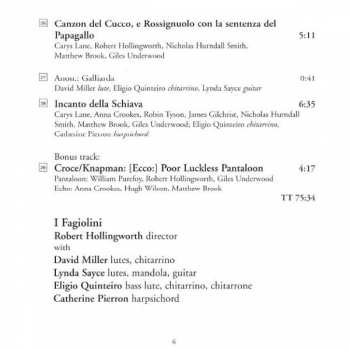 CD I Fagiolini: Carnevale Veneziano - The Comic Faces Of Giovanni Croce