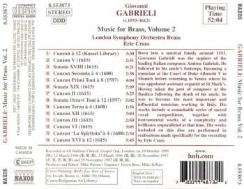 CD Giovanni Gabrieli: Music For Brass Vol. 2