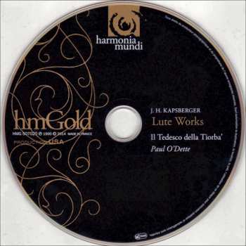 CD Paul O'Dette: Lute Works - 'Il Tedesco Della Tiorba'