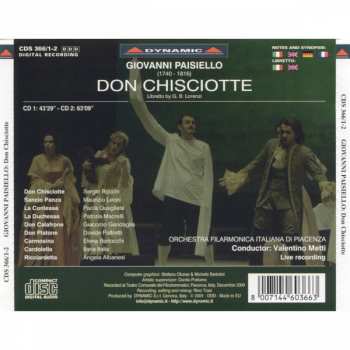 2CD Giovanni Paisiello: Don Chisciotte