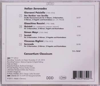 CD Gioacchino Rossini: Italian Serenades
