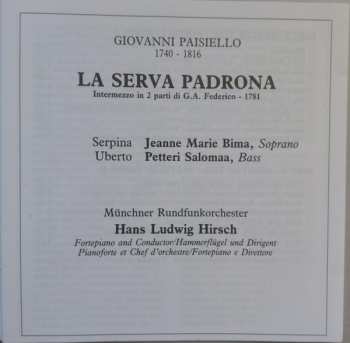 CD Münchner Rundfunkorchester: La Serva Padrona
