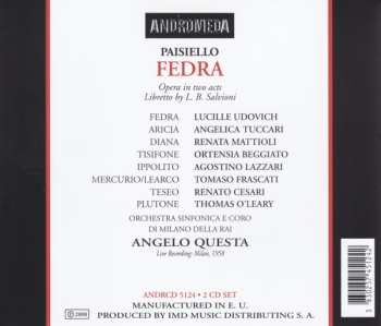 2CD Orchestra Sinfonica Di Milano Della RAI: Fedra