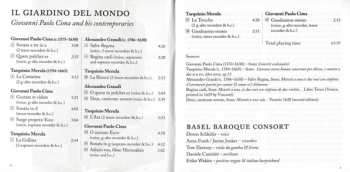 CD Giovanni Paolo Cima: Il Giardino Del Mondo (Giovanni Paolo Cima And His Contemporaries)
