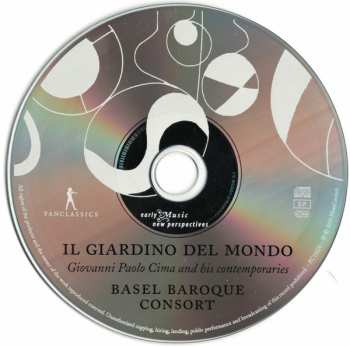 CD Giovanni Paolo Cima: Il Giardino Del Mondo (Giovanni Paolo Cima And His Contemporaries)