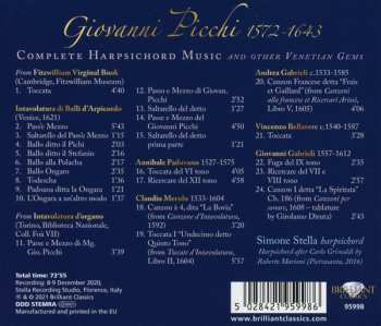 CD Simone Stella: Complete Harpsichord Music And Other Venetian Gems