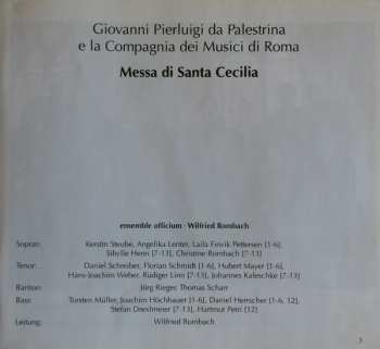 SACD Giovanni Pierluigi da Palestrina: Messa Di Santa Cecilia