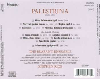 CD Giovanni Pierluigi da Palestrina: Missa Ad Coenam Agni