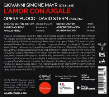 2CD Johannes Simon Mayr:  L'Amor Conjugale