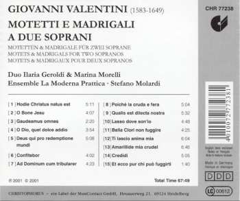 CD Stefano Molardi: Motetti E Madrigali A Due Soprani