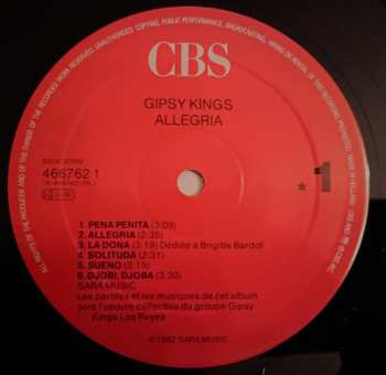 LP Gipsy Kings: Allegria