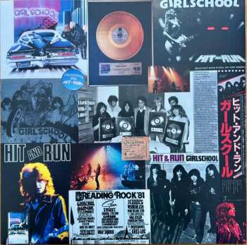 LP Girlschool: Hit And Run - Revisited LTD