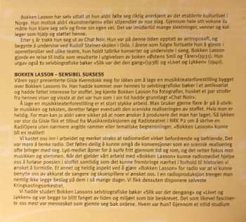 CD Gisle Kverndokk: Bokken Lasson - Sensibel Suksess