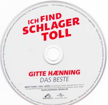 CD Gitte Hænning: Das Beste