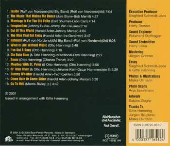CD Gitte Hænning: Songs For My Father