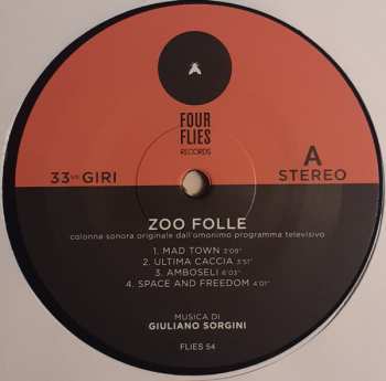 2LP Giuliano Sorgini: Zoo Folle