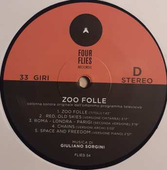 2LP Giuliano Sorgini: Zoo Folle