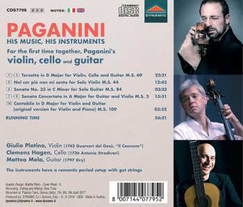 CD Clemens Hagen: Paganini - His Music, His Instruments
