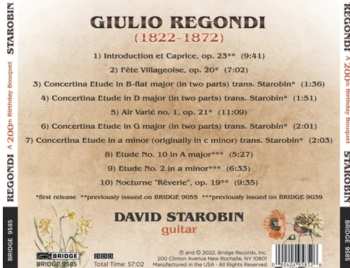CD Giulio Regondi: A 200th Birthday Bouquet