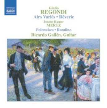 Album Giulio Regondi: Airs Variés • Rêverie / Polonaises • Rondino