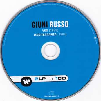 CD Giuni Russo: Vox / Mediterranea 