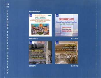CD Giuseppe Saverio Mercadante: Concerto For Two Flutes • Concerto No. 6 • 20 Capricci
