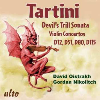 Album David Oistrach: Devil's Trill Sonata / Violin Concertos D12, D51, D80, D115
