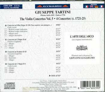 CD L'Arte Dell'Arco: The Violin Concertos Vol. 5 "Non Sospirar, Non Piangere ..."