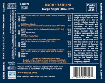 CD Johann Sebastian Bach: Violin Concertos