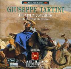 Album Giuseppe Tartini: Violinkonzerte Vol.16