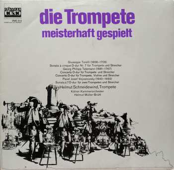 LP Georg Philipp Telemann: Die Trompete Meisterhaft Gespielt