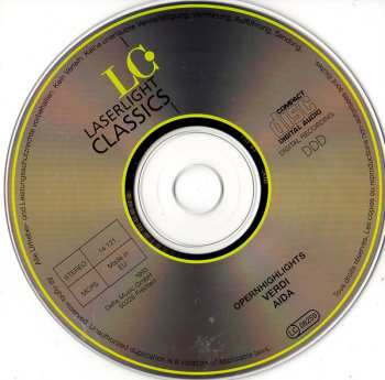 CD Giuseppe Verdi: Aida - Opernhighlights