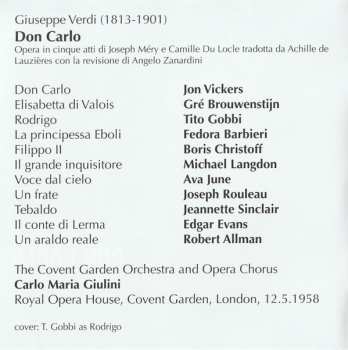 3CD Tito Gobbi: Don Carlo