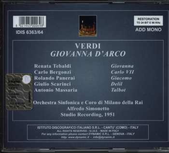 2CD Giuseppe Verdi: Giovanna D'Arco