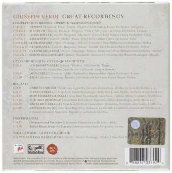30CD/Doos Giuseppe Verdi: Great Recordings LTD