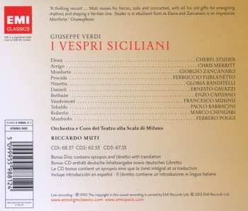 4CD Giuseppe Verdi: I Vespri Siciliani 