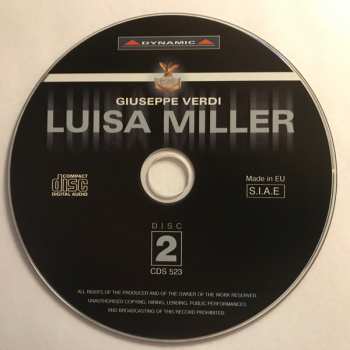 2CD Giuseppe Verdi: Luisa Miller