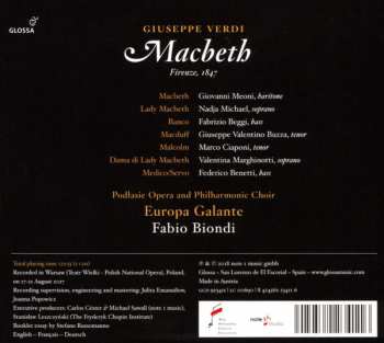 2CD Giuseppe Verdi: Macbeth (Fireze, 1947)